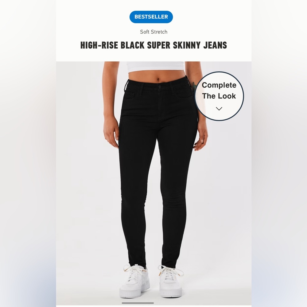 High Rise Super Skinny Jeans